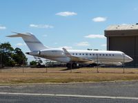 N17GX @ YMML - Global Express N17GX visiting YMML - by red750