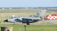 44 02 @ EGQL - JBG-33 Tornado returns to RAF Leuchars after an afternoon joint warrior sortie - by Mike stanners