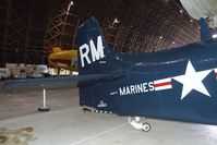 N4277N @ TMK - Douglas AD-4W Skyraider at the Tillamook Air Museum, Tillamook OR