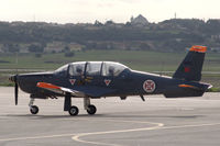 11401 @ LPST - An Epsilon trainer of the Portuguese Air Force taxying at Sintra air force base. - by Henk van Capelle