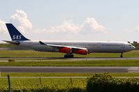 LN-RKG @ EKCH - Sas A343 departing CPH - by FerryPNL