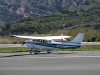 N101WS @ SZP - 1971 Cessna 172L SKYHAWK, Lycoming O-320-E2D 150 Hp, landing roll Rwy 04 - by Doug Robertson