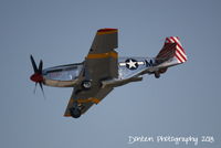 N251MX @ KSRQ - The Collings Foundation's P-51 Mustang Betty Jane (N251MX) on approach to Sarasota-Bradenton International Airport for the Wings of Freedom Tour - by Donten Photography