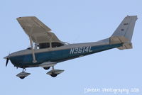 N3614L @ KVNC - Cessna Skyhawk (N3614L) flies over Brohard Beach on approach to Runway 5 at Venice Municipal Airport - by Donten Photography