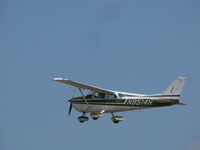 N9514H @ KOSH - DEPARTING OSHKOSH - by steveowen