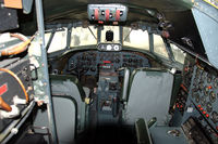 D-ALEC @ LPST - The remains of D-ALEC, the cockpit section and an engine with propeller, are now preserved in the Museu do Ar at Sintra Air Base, Portugal. Here a view into the cockpit which has been restored to TAP configuration. - by Henk van Capelle