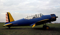 N75004 @ HRL - BT-15 42-17786 present at the 1978 Confederate Air Force Airshow at Harlingen. - by Peter Nicholson