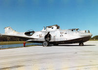 N3936A @ FA08 - PBY-5A Catalina of the Fantasy of Flight Museum at Polk City as seen in November 1996 awaiting restoration. - by Peter Nicholson