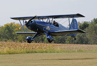 N81AC @ 8N1 - David Mike Damiani at the controls at Golden Age Air Museum's Fall Fly-In. - by Carl Hess (aka CHess)