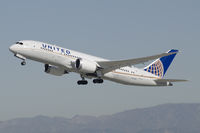 N26902 @ KLAX - United's third Boeing 787 takes off from LAX - by soca13