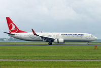 TC-JYA @ EHAM - Turkish Airlines B737-9F2/ER lkanding in EHAM/AMS - by Janos Palvoelgyi