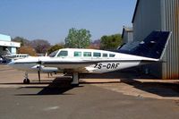 ZS-ORF @ FAWB - Cessna 402B Businessliner [402B-0637] Pretoria-Wonderboom~ZS 08/10/2003 - by Ray Barber