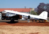 ZS-MRU @ FAWB - Douglas DC-3 R4D-1 [4363] (Naturelink) Pretoria-Wonderboom~ZS 08/10/2003. Named *Spirit of Adventure* - by Ray Barber