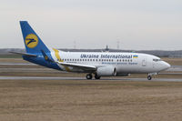 UR-GAT @ LOWW - Ukraine International Boeing 737 - by Thomas Ranner
