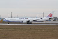 B-18805 @ LOWW - China Airlines Airbus A340 - by Thomas Ranner
