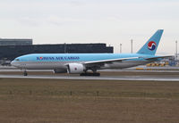 HL8251 @ LOWW - Korean Air Cargo Boeing 777 - by Thomas Ranner