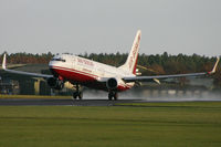 D-ABAF @ EGHH - Climbing out of Bournemouth on a damp December morning. [Canon EOS 300D]. - by Howard J Curtis