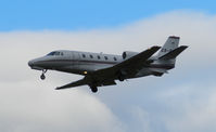 CS-DXV @ EGQL - Netjets Citation XLS landing runway 27 for the dunhill links championship golf tournament - by Mike stanners
