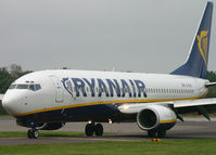 EI-DAV @ EGHH - Ryanair (new colours) taxiing in after landing on runway 08. - by Howard J Curtis