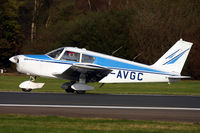G-AVGC @ EGHH - Privately owned. - by Howard J Curtis