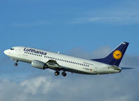 D-ABWH @ EGPH - Lufthansa 963 Departs runway 24 for FRA - by Mike stanners