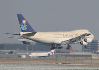 HZ-AIU @ LOWW - Saudi Arabian Airlines Boeing 747 - by Thomas Ranner