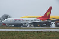 B-5092 @ EGBP - ex Lucky Air B737 due to be scrapped bt ASI at Kemble - by Chris Hall