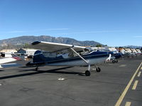 N2518D @ SZP - 1952 Cessna 170B, Continental C145-2 145 Hp 6 cylinder, on transient parking ramp - by Doug Robertson