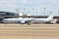 N719AN @ DFW - American Airlines new 777-300ER before paint.