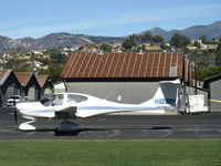 N925RH @ SZP - 2002 Diamond DA40 DIAMOND STAR, Lycoming IO-360-M1A+ 180 Hp, landing roll Rwy 22 - by Doug Robertson