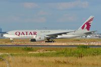 A7-BFD @ EDDF - New Qatar B772 Freighter taxying for take-off - by FerryPNL