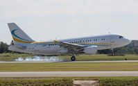 9H-AVK @ ORL - Comlux A319 arriving for NBAA