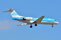 PH-KZL @ EDDF - KLM Cityhopper Fk70 landing in FRA - by FerryPNL