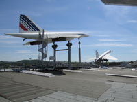 F-BVFB - Air France Concord F-BVFB and Aeroflot TU-144D CCCP77112 at the Sinsheim Auto & Technik museum 21st June 2005. - by Keith Long