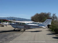 N82BG @ SZP - 1964 Cessna 182G SKY/SEALANE, Continental O-470-S 230 Hp - by Doug Robertson