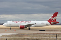N847VA @ DFW - Virgin America A320 at DFW Airport