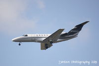 N586ED @ KMCO - Cessna CitationJet IV (N586ED) on approach to Orlando International Airport following a flight from Tampa International Airport - by Donten Photography
