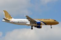 A9C-AM @ EDDF - Gulf Air A320 landing - by FerryPNL