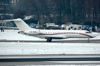 LX-AAA @ LSZH - A visitor for the WEF taken from the Spectator Terrace. - by Carl Byrne (Mervbhx)