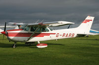 G-RARB @ EGHA - Privately owned, at the New Year's Day Fly-In. - by Howard J Curtis