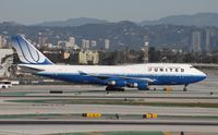 N174UA @ KLAX - Boeing 747-400