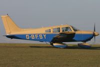 G-BFSY @ EGHA - Privately owned. - by Howard J Curtis