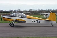 G-AYZS @ EGHS - Privately owned, at the PFA fly-in here. - by Howard J Curtis