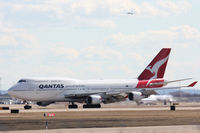 VH-OEF @ DFW - Qantas 747 at DFW Airport - by Zane Adams