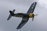 G-FGID @ EGSU - At Flying Legends 2012. Painted in Royal Navy colours as KD345. - by Howard J Curtis