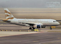 G-EUPD @ AMS - Arrival on Schiphol Airport in new colour Golden Dove - by Willem Göebel