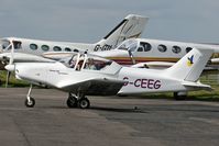 G-CEEG @ EGHH - Privately owned. - by Howard J Curtis