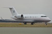 M-ACHO @ EGGW - Bombardier CL 605 Challenger, c/n: 5840 at Luton - by Terry Fletcher