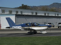 N25234 @ SZP - 1990 SOCATA TB10 TOBAGO, Lycoming O&VO-360 180 Hp, CS prop, takeoff roll Rwy 04 - by Doug Robertson