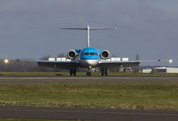 PH-KZS @ EGSH - Arriving at EGSH for Mx by KLM Uk - by Matt Varley